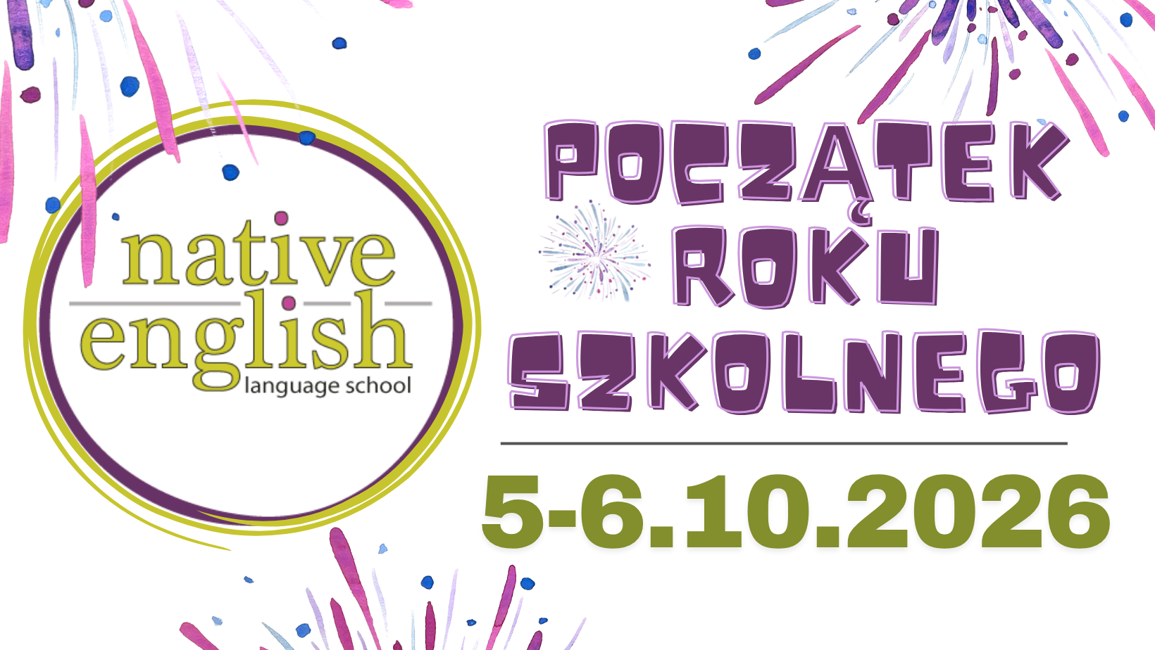 Początek Roku szkolnego 2026/2027!!!